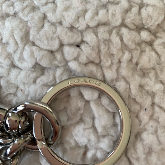 NWT Coach Butterfly 🦋 Leather Key Fob Charm - Picture 6 of 7